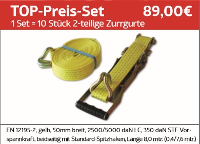 Angebot Zurrgurt-Set